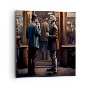 Obraz na płótnie - Dobra chwila dnia - 70x70 cm