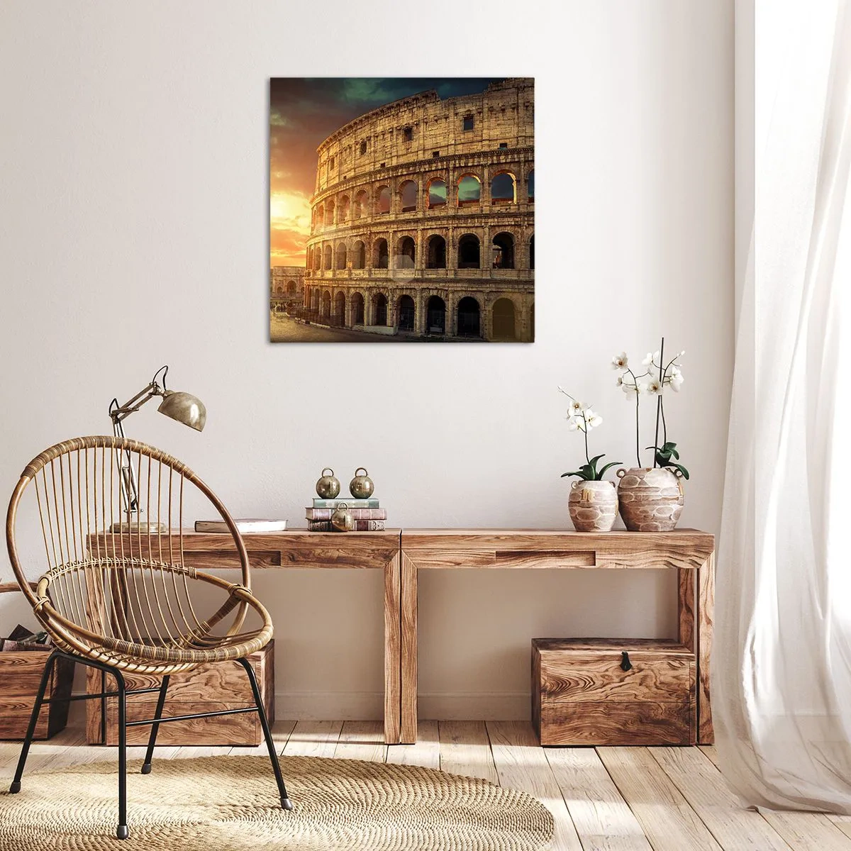 Obraz na płótnie - Kolosalne wrażenie - 40x40 cm