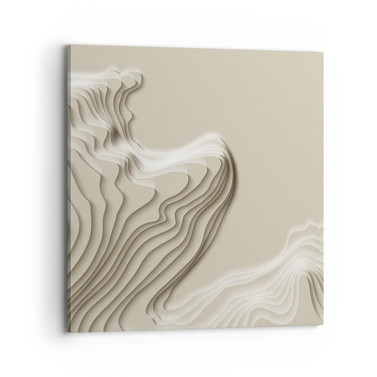 Obraz na płótnie - Topografia sztuki - 70x70 cm