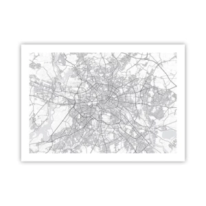Plakat - Kwiat Berlina - 70x50 cm