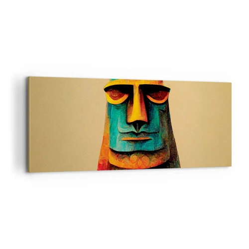 Obraz na płótnie - Posągowy, a sympatyczny - 100x40 cm