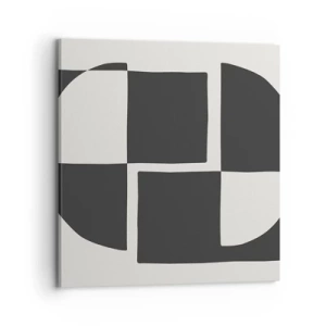 Obraz na płótnie - Antyteza – synteza - 70x70 cm