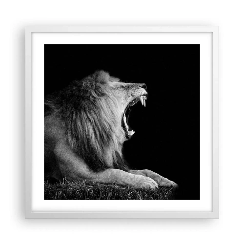 Plakat w białej ramie - Bez żadnych wątpliwości - 50x50 cm