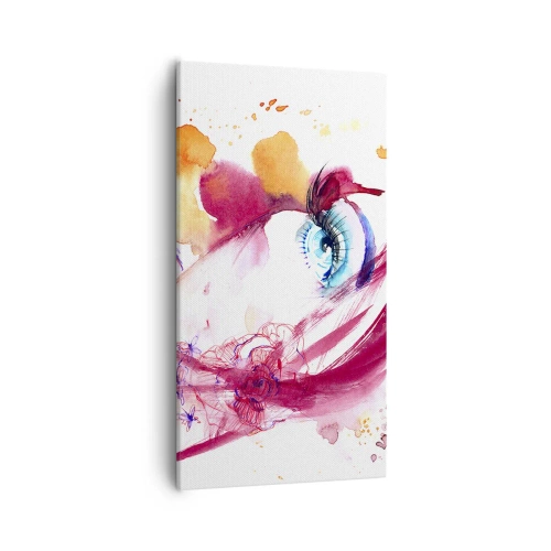 Obraz na płótnie - W bliskości świat rozkwita - 55x100 cm