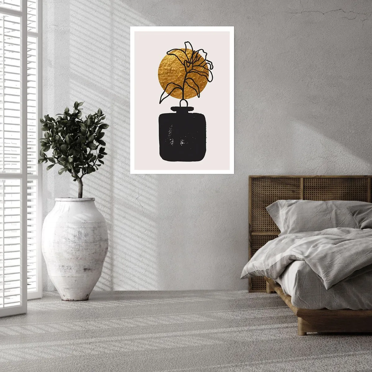 Plakat - Piękno na wagę złota - 40x50 cm