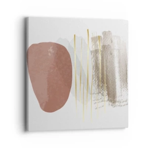 Obraz na płótnie - Abstrakcyjna kolumnada - 40x40 cm