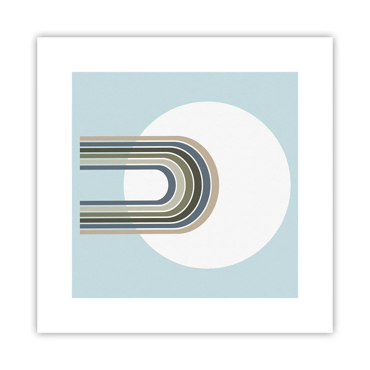 Plakat - Nieodparte przyciąganie - 30x30 cm