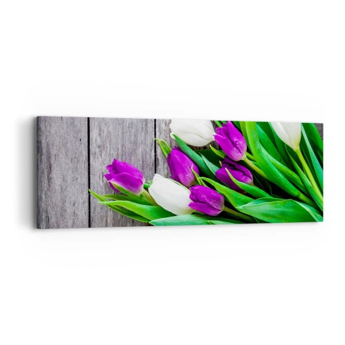 Obraz na płótnie - W dniu wiosennego święta - 90x30 cm
