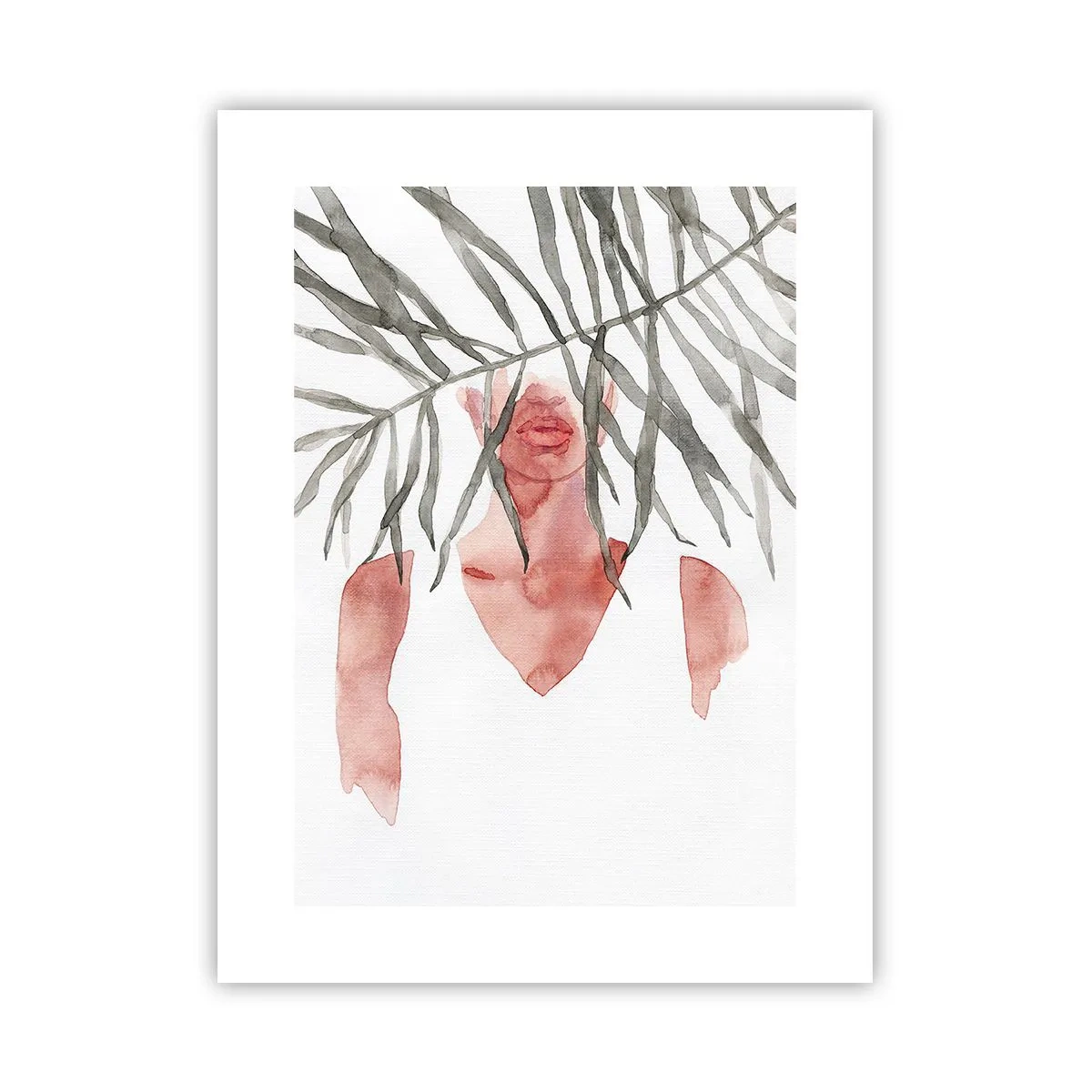 Plakat - Dama tropików - 30x40 cm