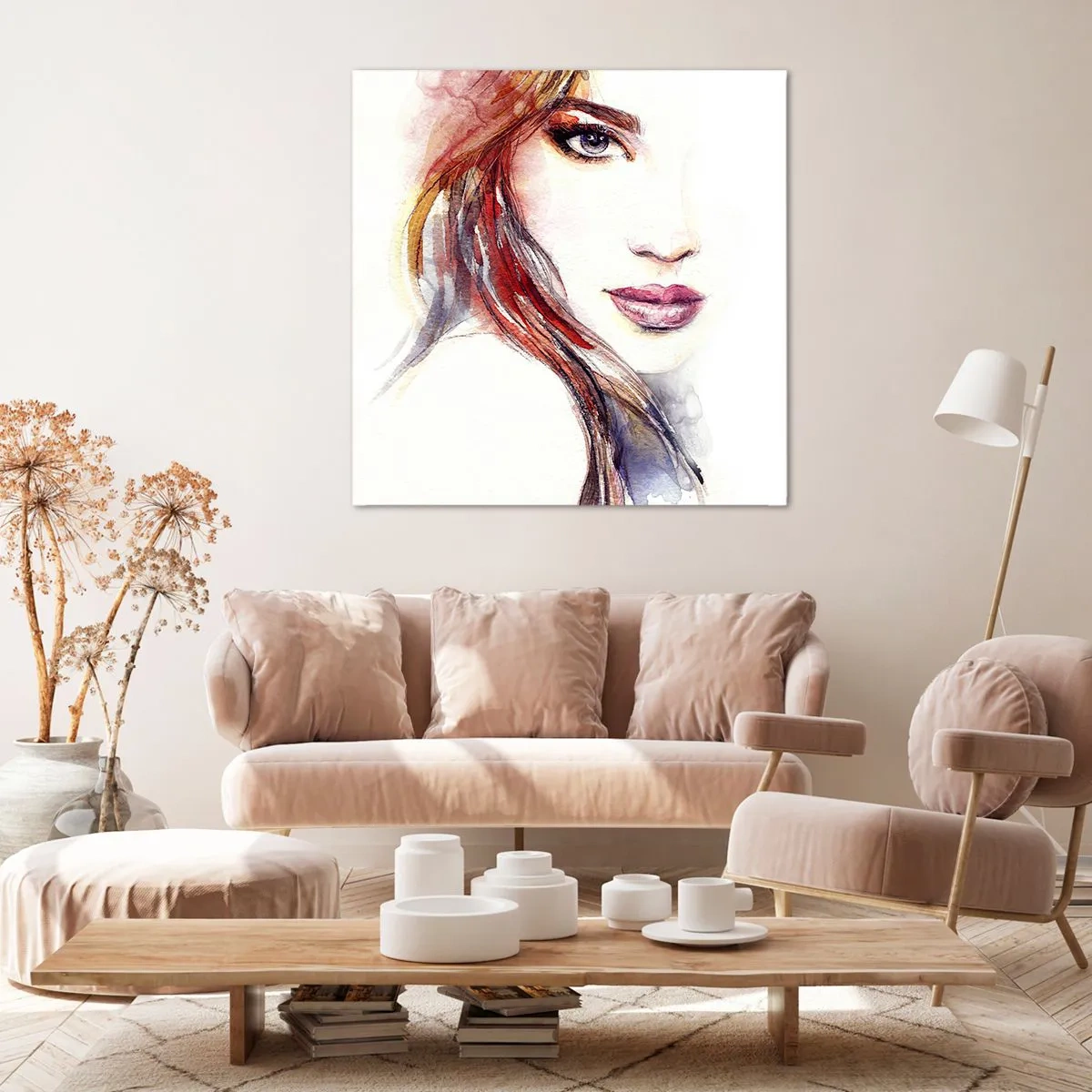 Obraz na płótnie - Vademecum - idź za mną - 50x50 cm