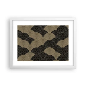 Plakat w białej ramie - Jedność w wielości - 40x30 cm