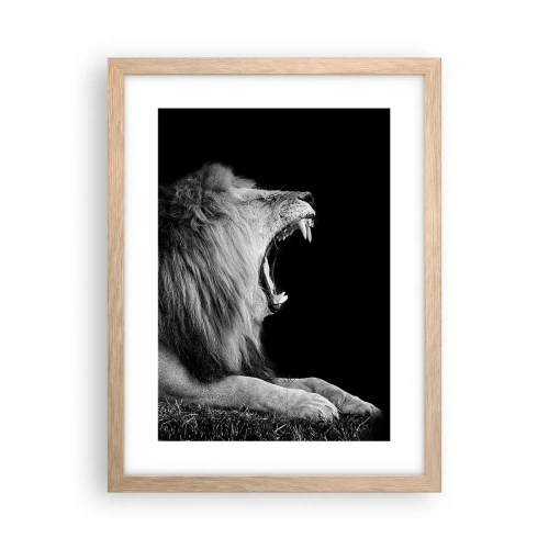 Plakat w ramie jasny dąb - Bez żadnych wątpliwości - 30x40 cm