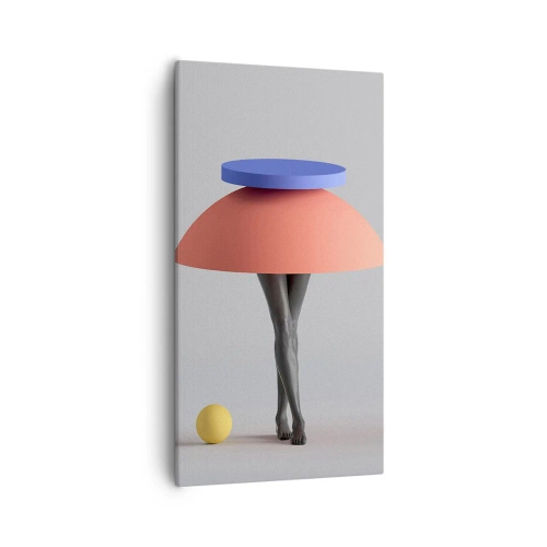 Obraz na płótnie - Kompozycja surrealistyczna - 55x100 cm