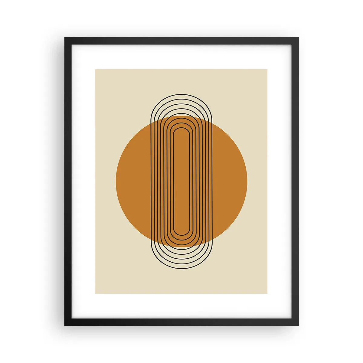 Plakat w czarnej ramie - Plan doskonały - 40x50 cm