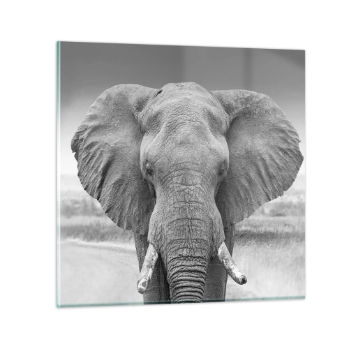 Obraz na szkle - Witaj w moim świecie - 40x40 cm