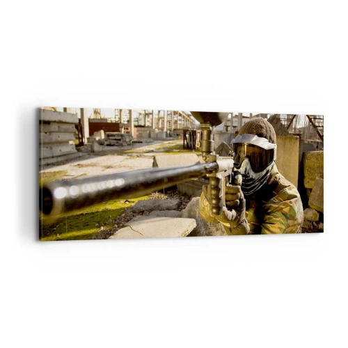 Obraz na płótnie - I ty możesz zostać bohaterem - 100x40 cm