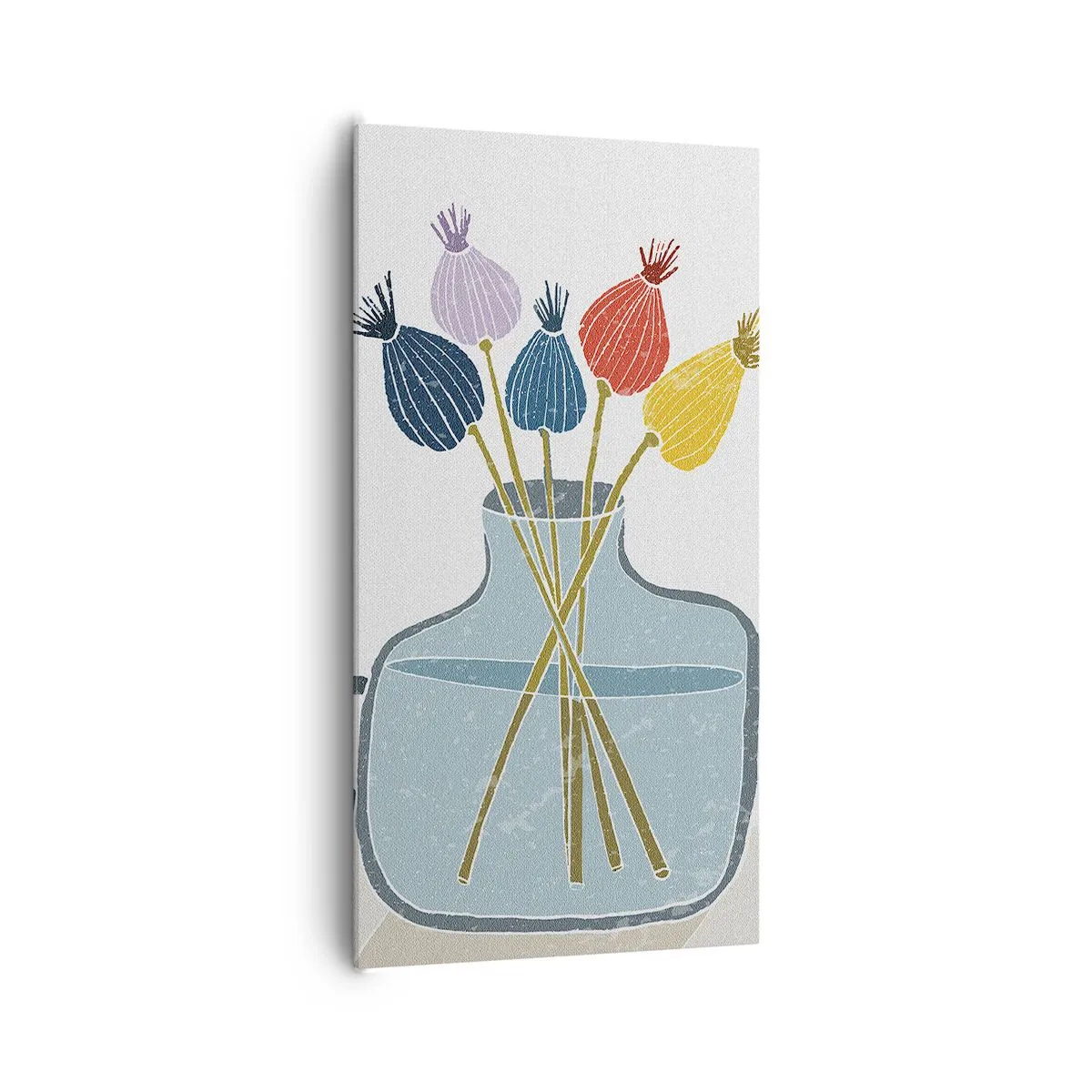 Obraz na płótnie - Jak makiem zasiał - 65x120 cm