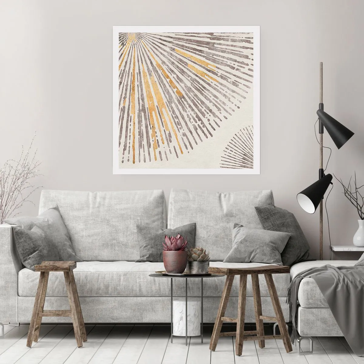 Plakat - Uroda promienia - 50x50 cm