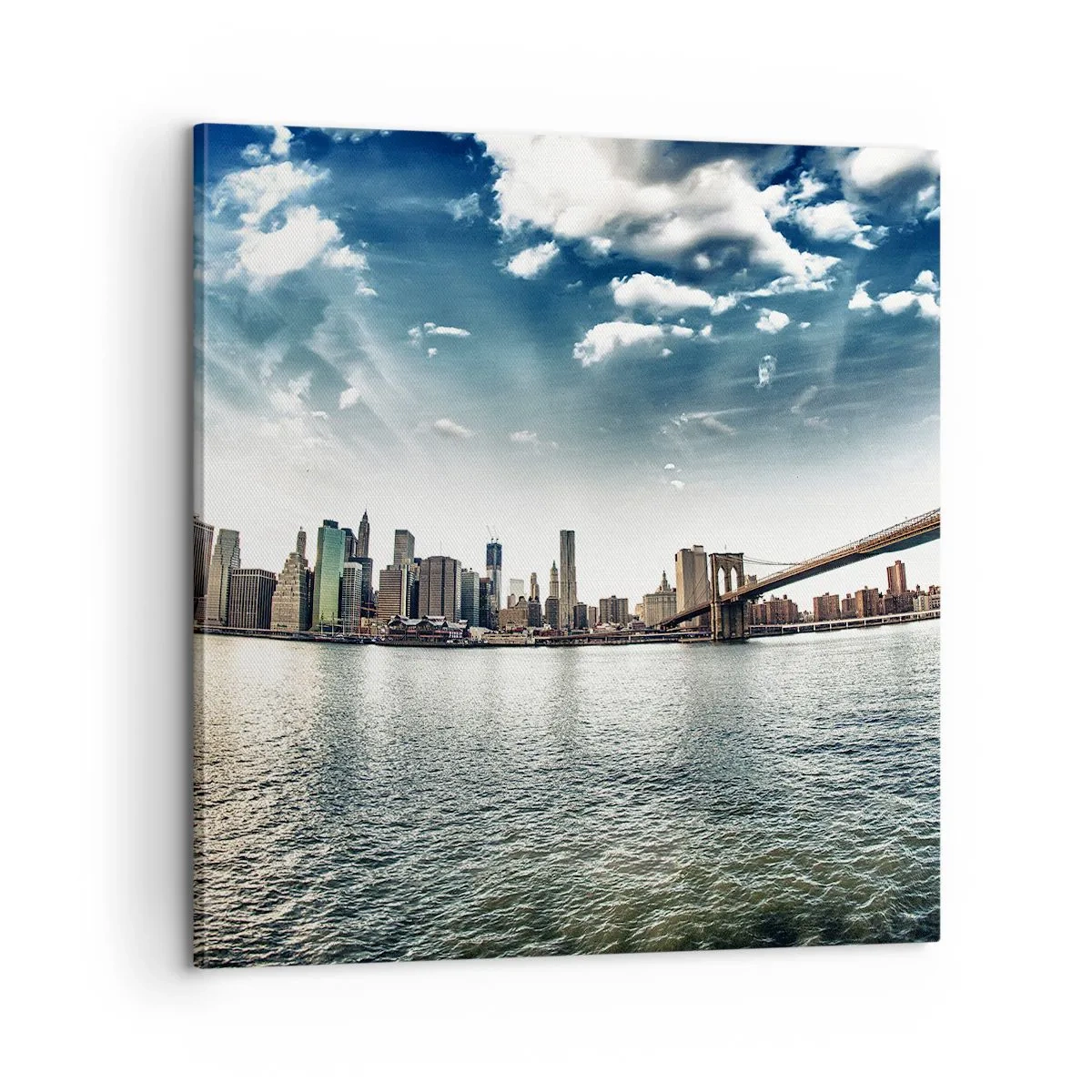 Obraz na płótnie - Szklana wyspa - 60x60 cm