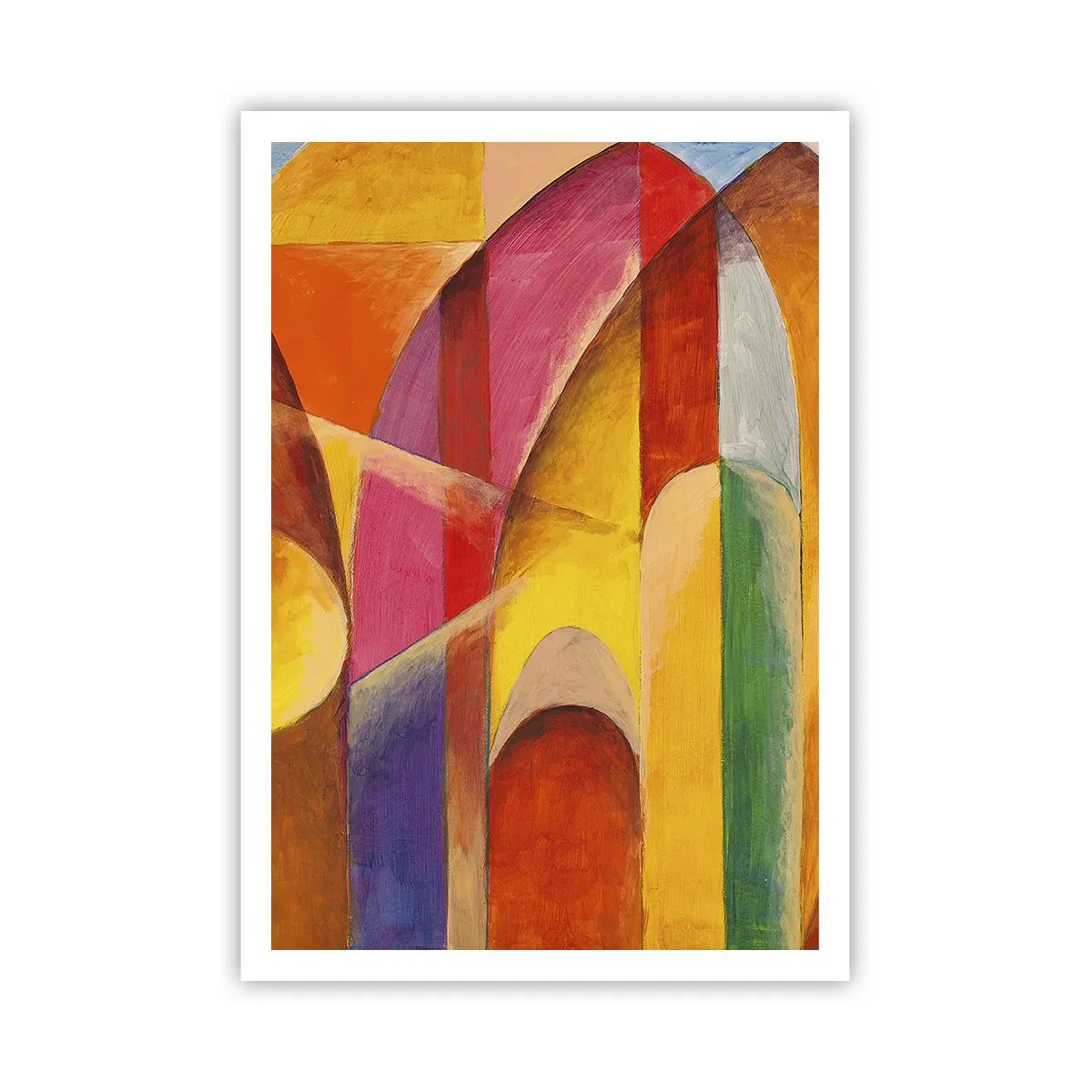 Plakat - Katedra słońca - 70x100 cm