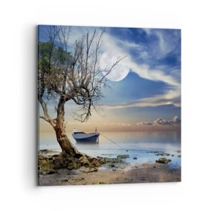 Obraz na płótnie - To koniec czy początek? - 70x70 cm