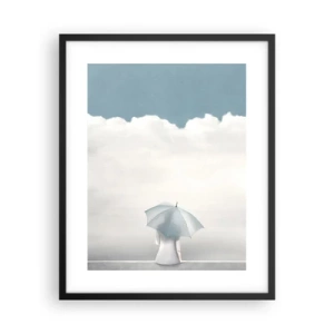 Plakat w czarnej ramie - Na krawędzi jawy i marzenia - 40x50 cm