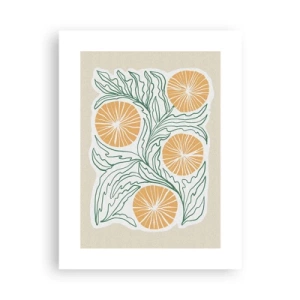 Plakat - Etnicznie z nutą abstrakcji - 30x40 cm
