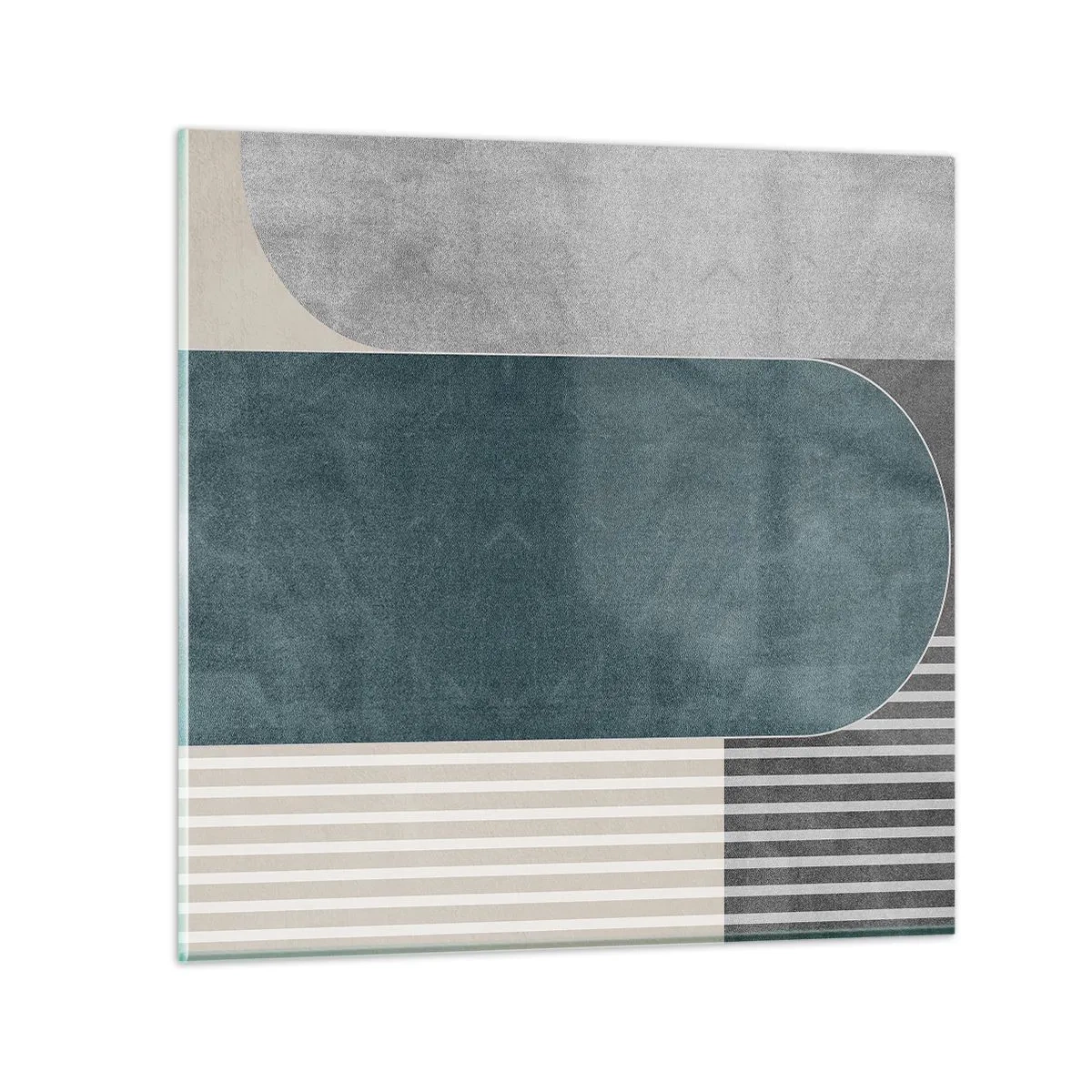 Obraz na szkle - Kompozycja na poziomie - 50x50 cm