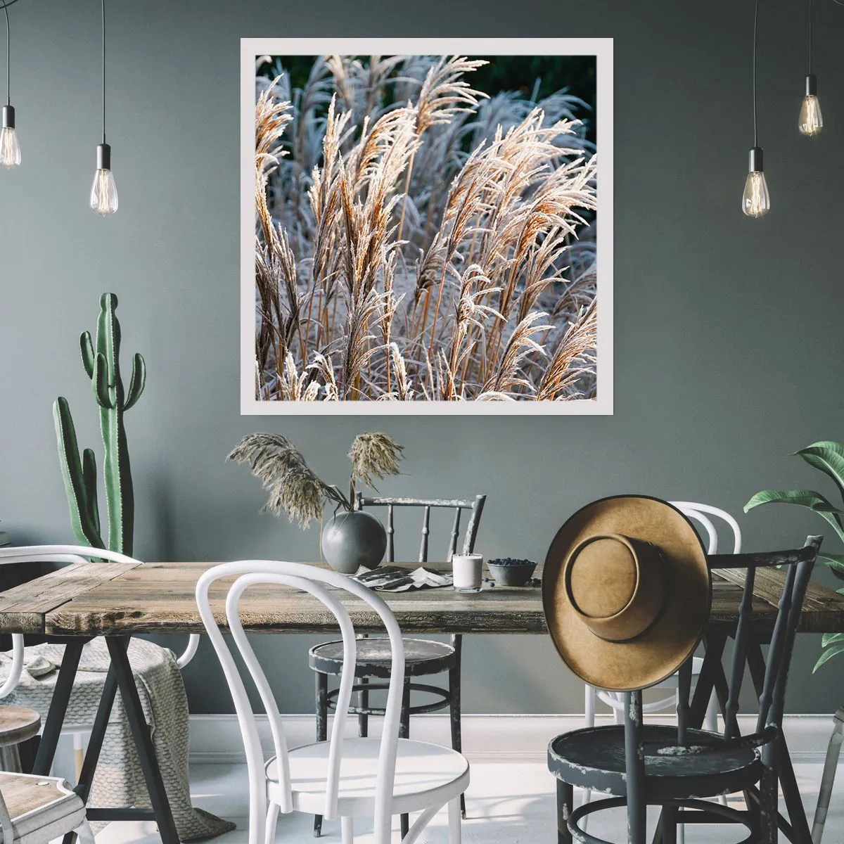 Plakat - Szronem ustrojone - 40x40 cm