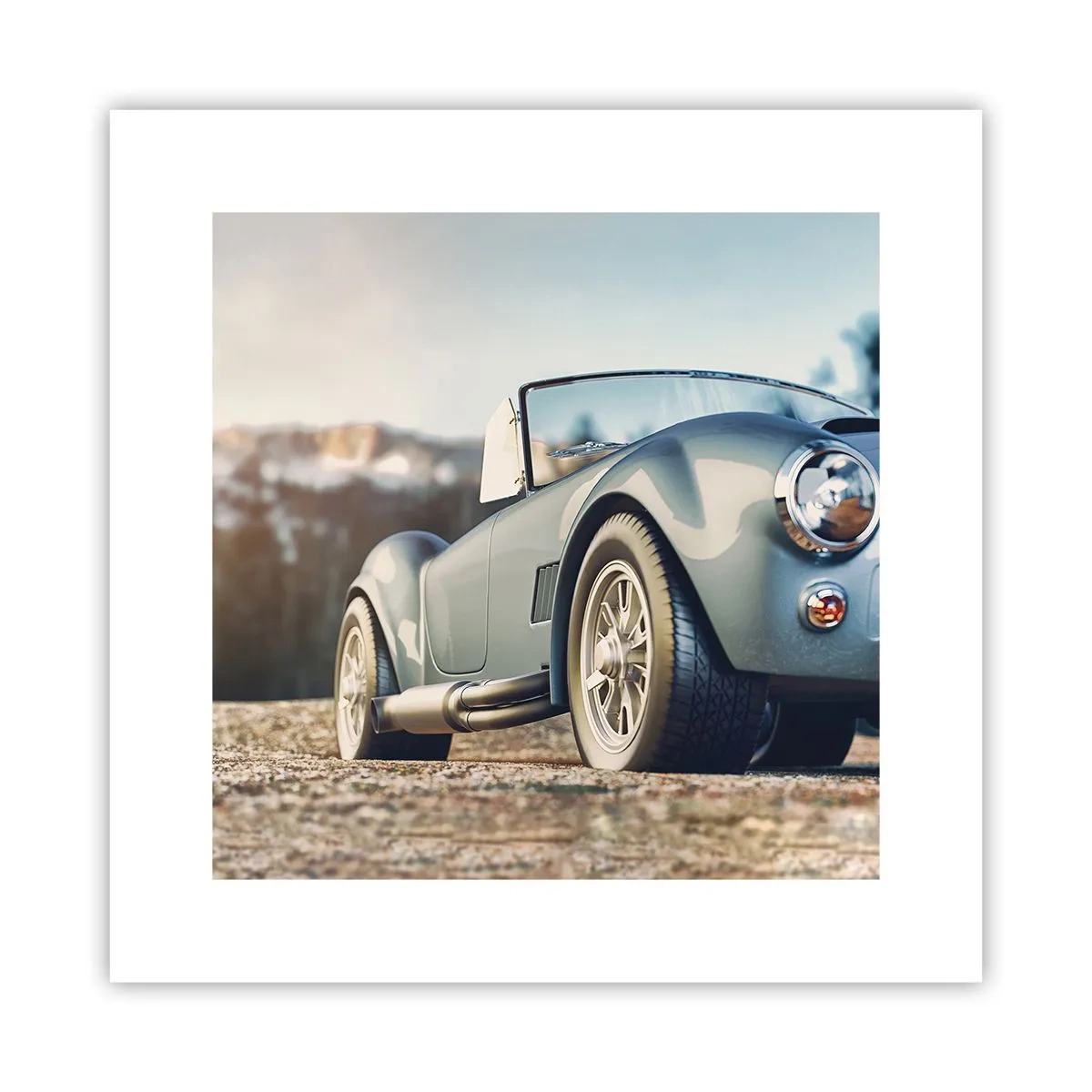 Plakat - Bo liczy się styl - 30x30 cm