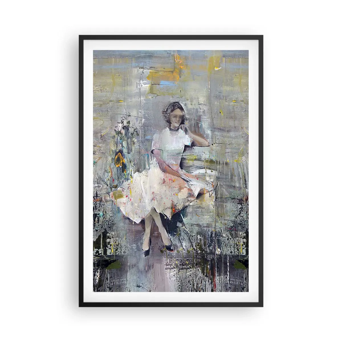 Plakat w czarnej ramie - Klasyczna i nowoczesna - 61x91 cm