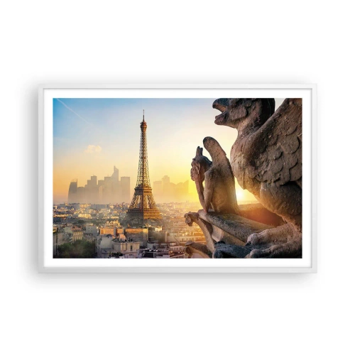 Plakat w białej ramie - Wiele się zmieniło… - 91x61 cm