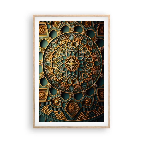 Plakat w ramie jasny dąb - W arabskim klimacie - 61x91 cm