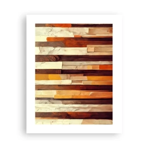 Plakat - Hymn leśnych drzew - 40x50 cm