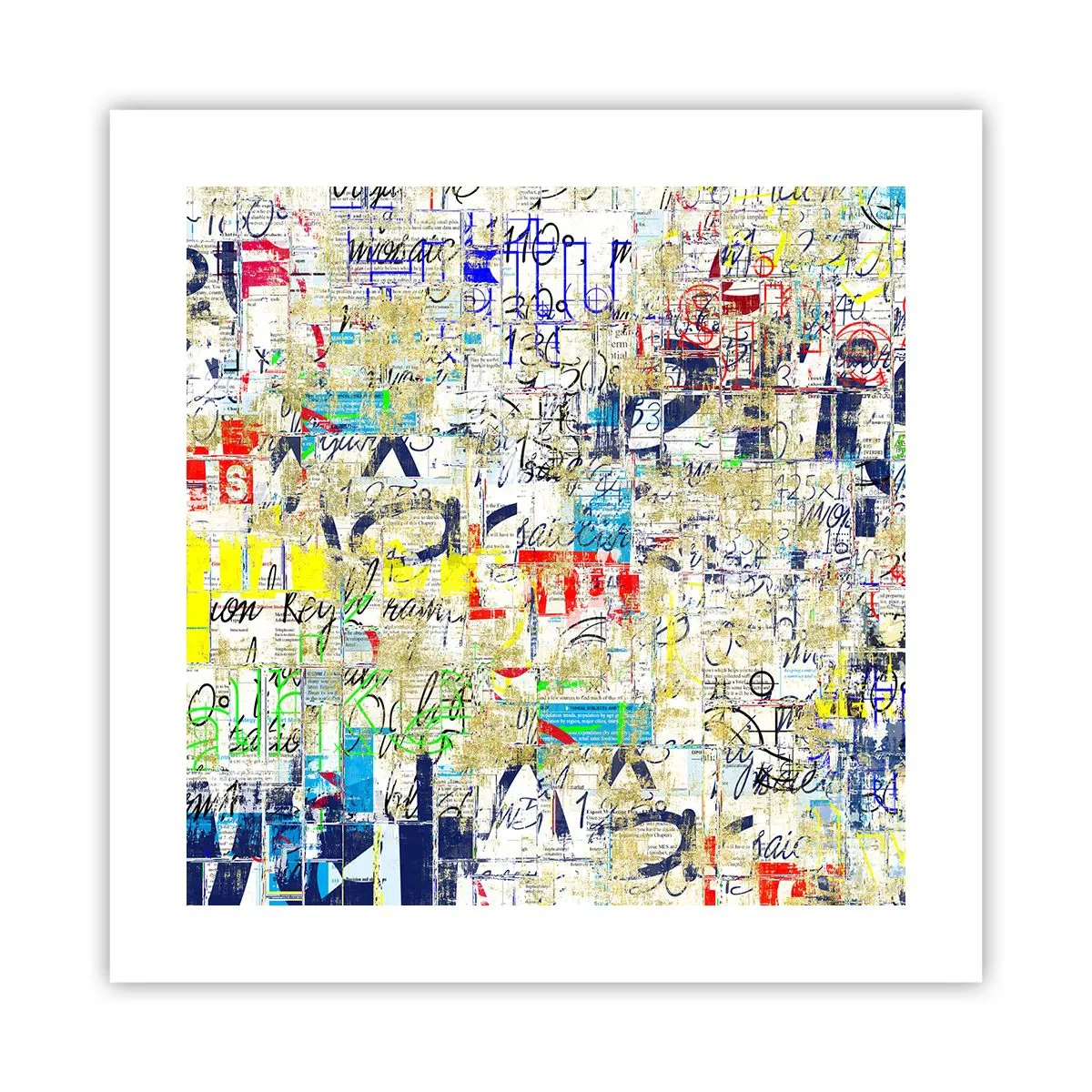 Plakat - Po prostu cieszy oczy - 40x40 cm