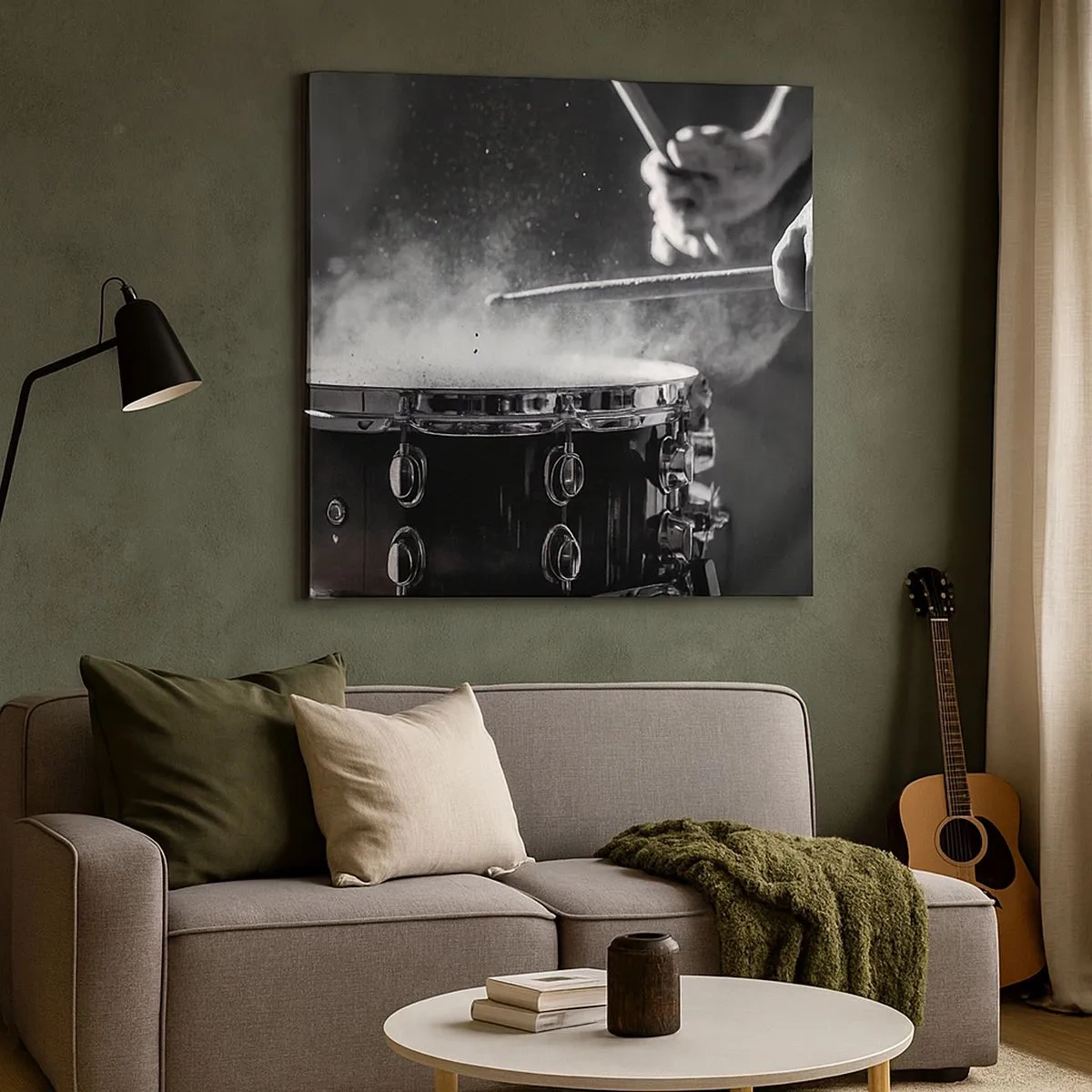 Obraz na płótnie - Puls muzyki - 30x30 cm