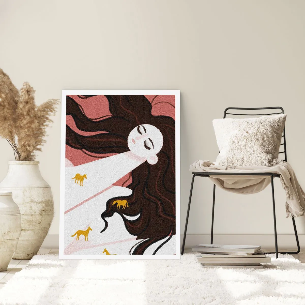 Plakat - Sen o złotym koniu - 40x50 cm