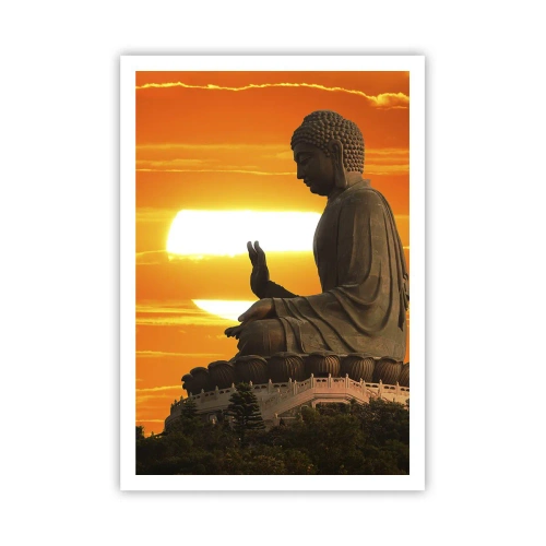 Plakat - Bez strachu przed światem - 70x100 cm