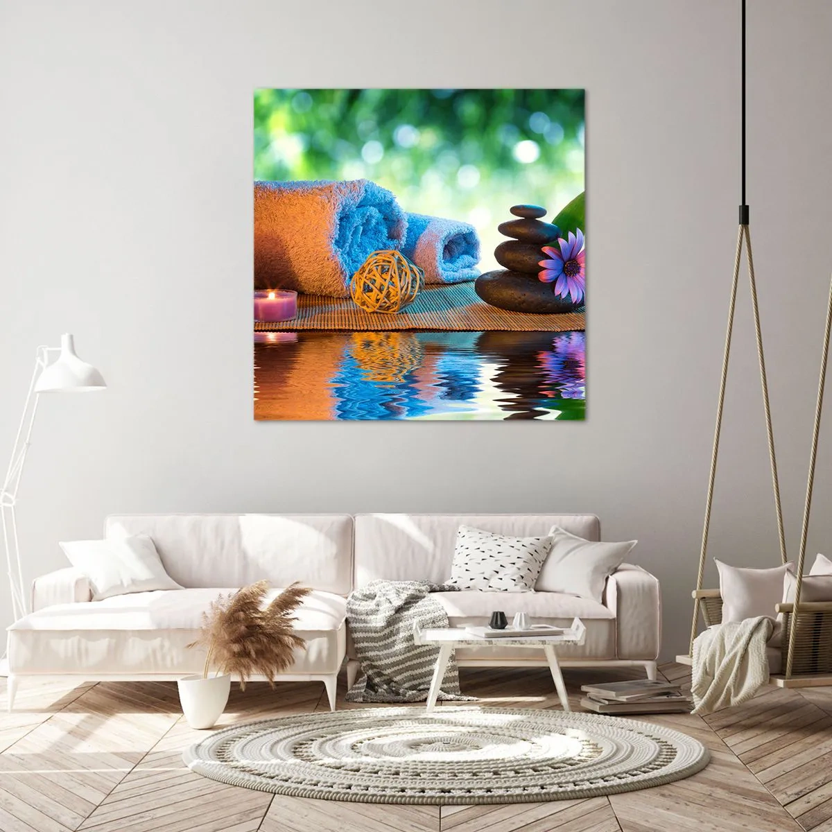 Obraz na płótnie - Czas dla ciała - 60x60 cm