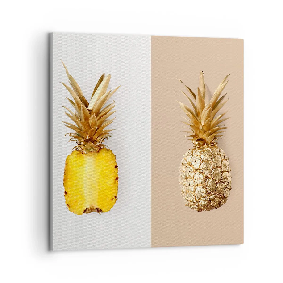 Obraz na płótnie - Ananas dla nas - 50x50 cm
