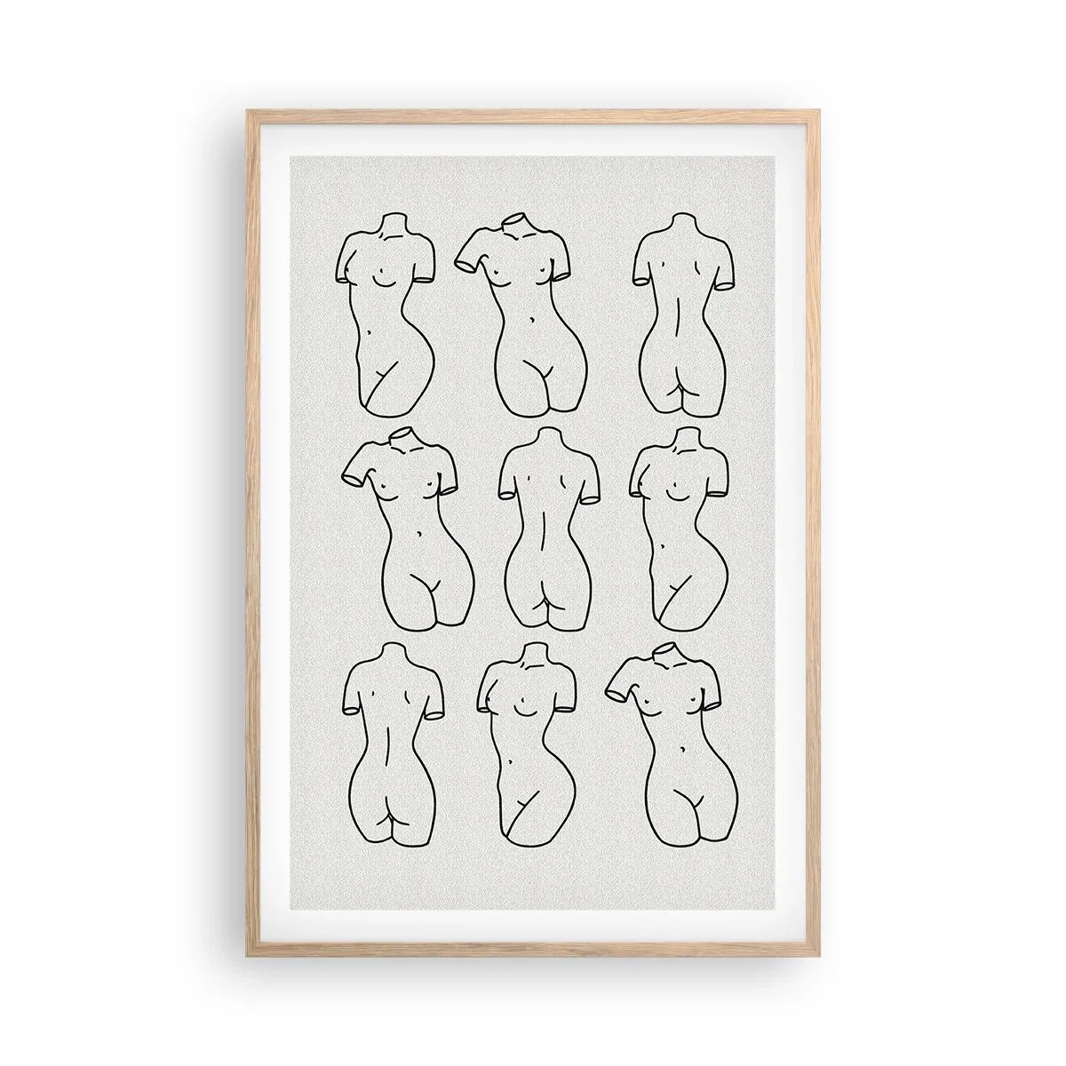 Plakat w ramie jasny dąb - Tylko Wenus - 61x91 cm