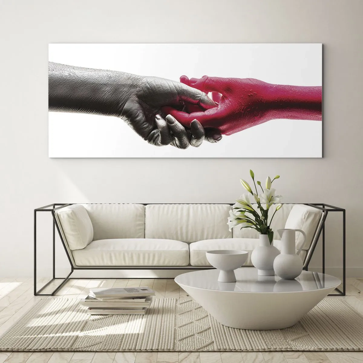 Obraz na szkle - Razem, choć inni - 100x40 cm