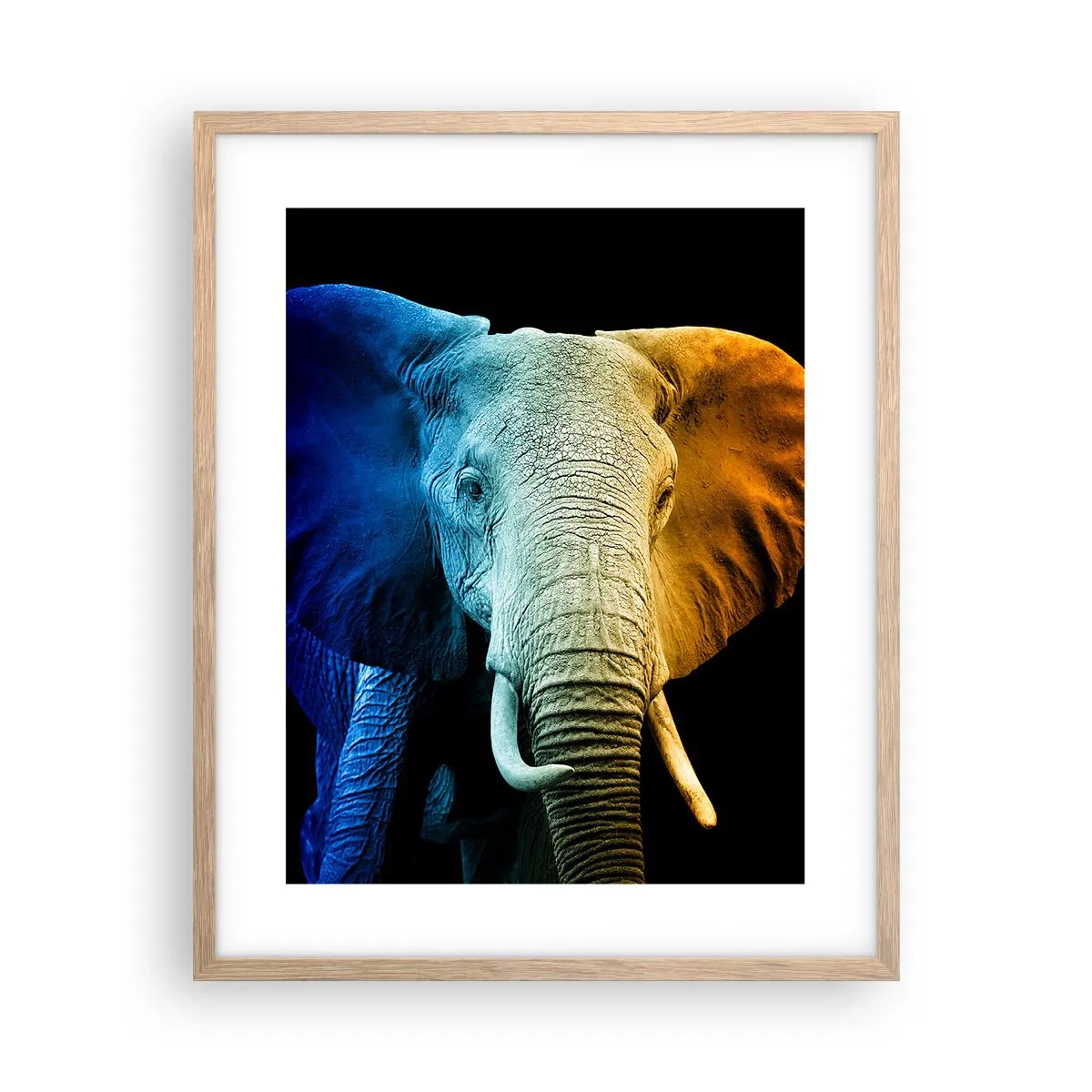Plakat w ramie jasny dąb - Ekscentryk, nie dziwak - 40x50 cm