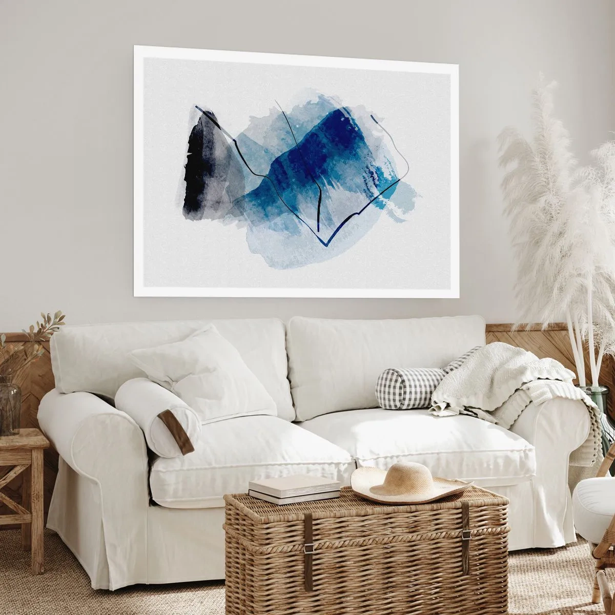 Plakat - Lodowa góra - 70x50 cm