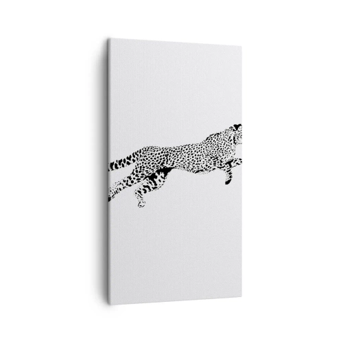 Obraz na płótnie - Najszybszy na Ziemi - 45x80 cm