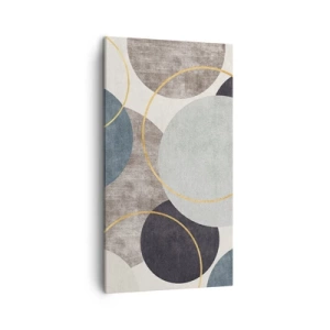 Obraz na płótnie - Koło za kołem - 45x80 cm