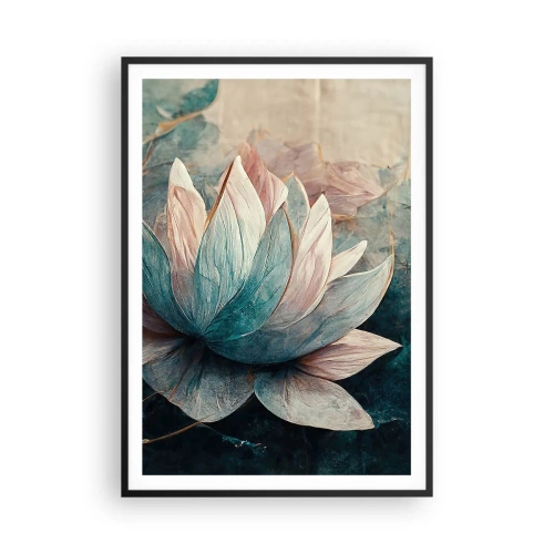 Plakat w czarnej ramie - Gwiazdy jeziora - 70x100 cm