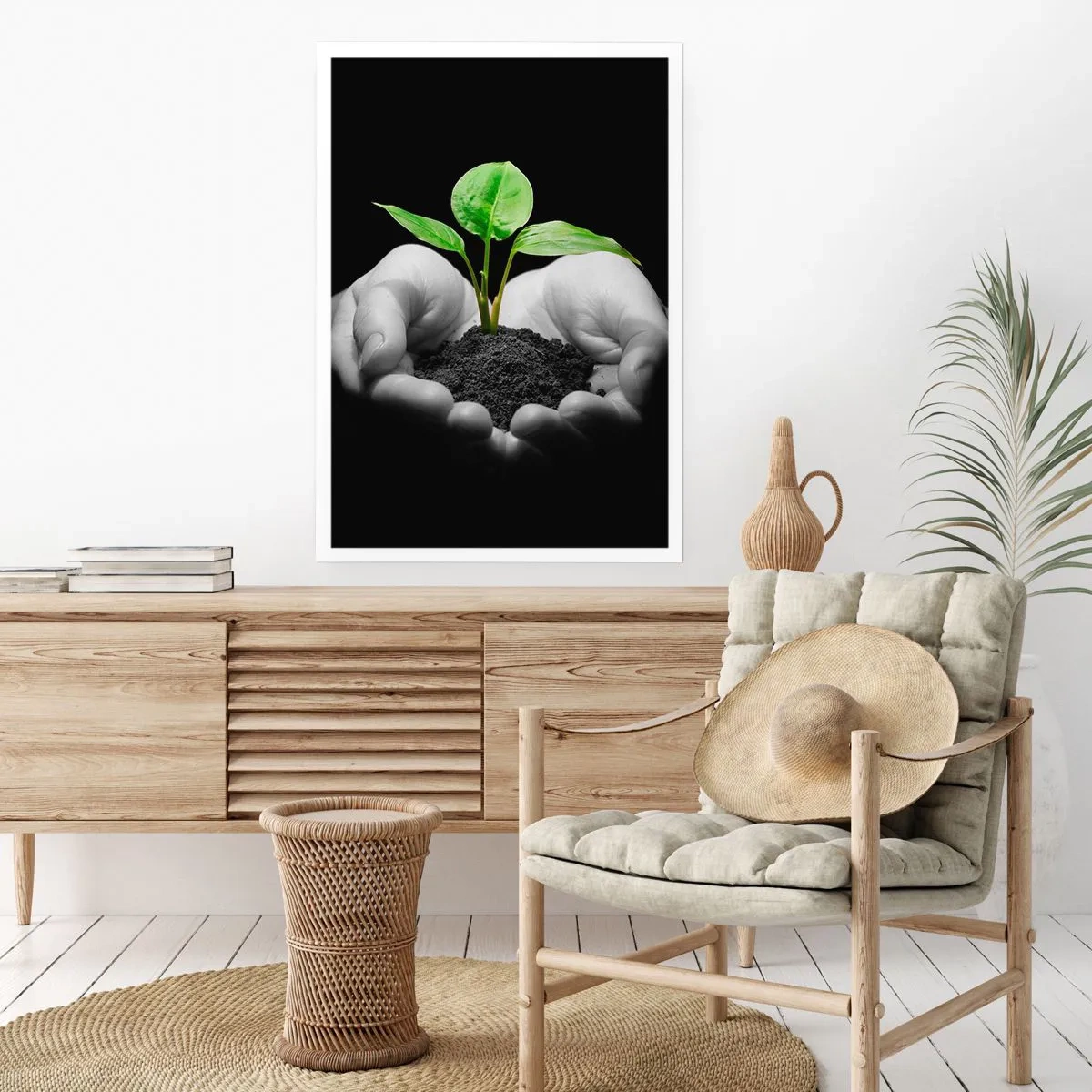 Plakat - Kocham naturę, chronię ją - 30x40 cm