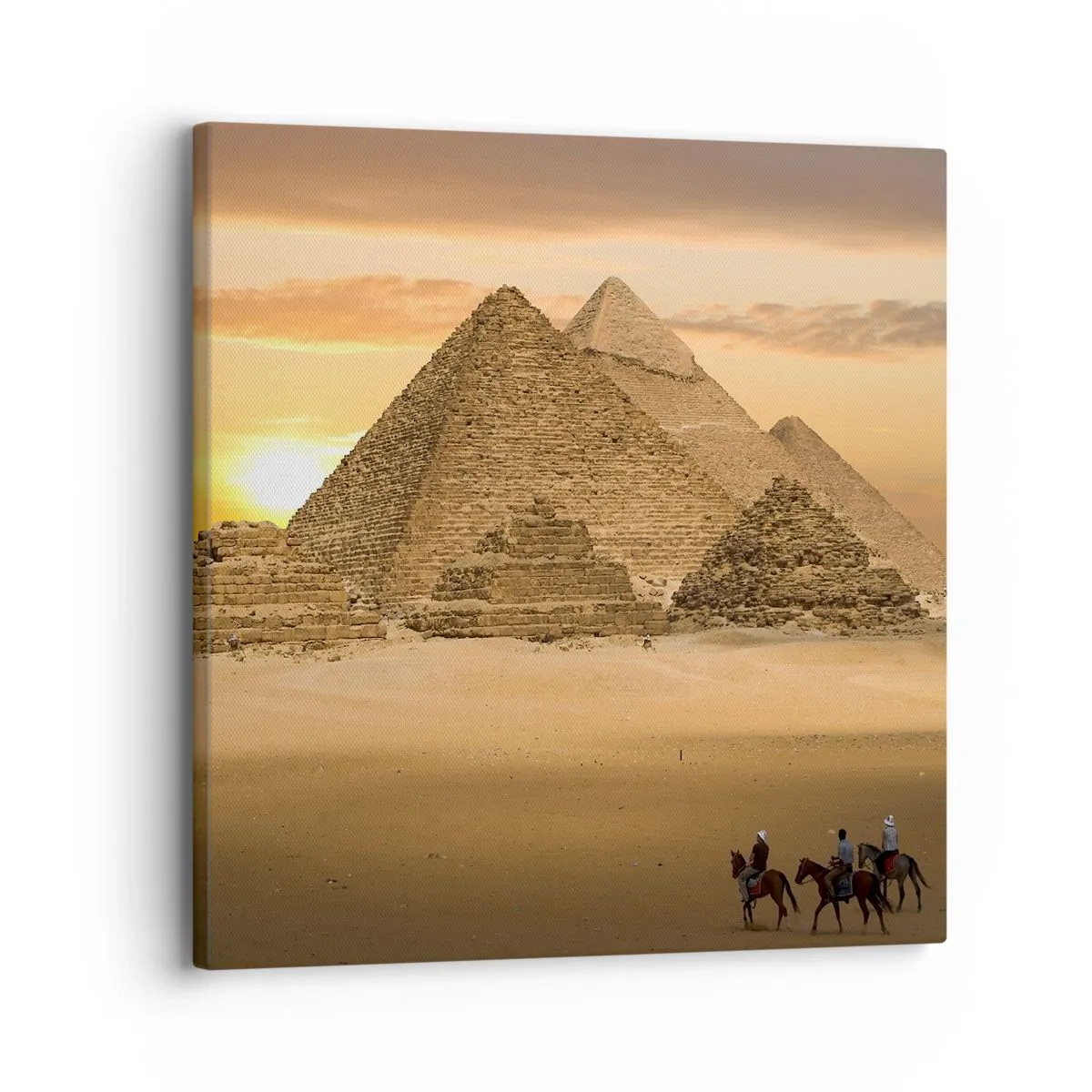 Obraz na płótnie - Bez zmian od tysięcy lat - 30x30 cm