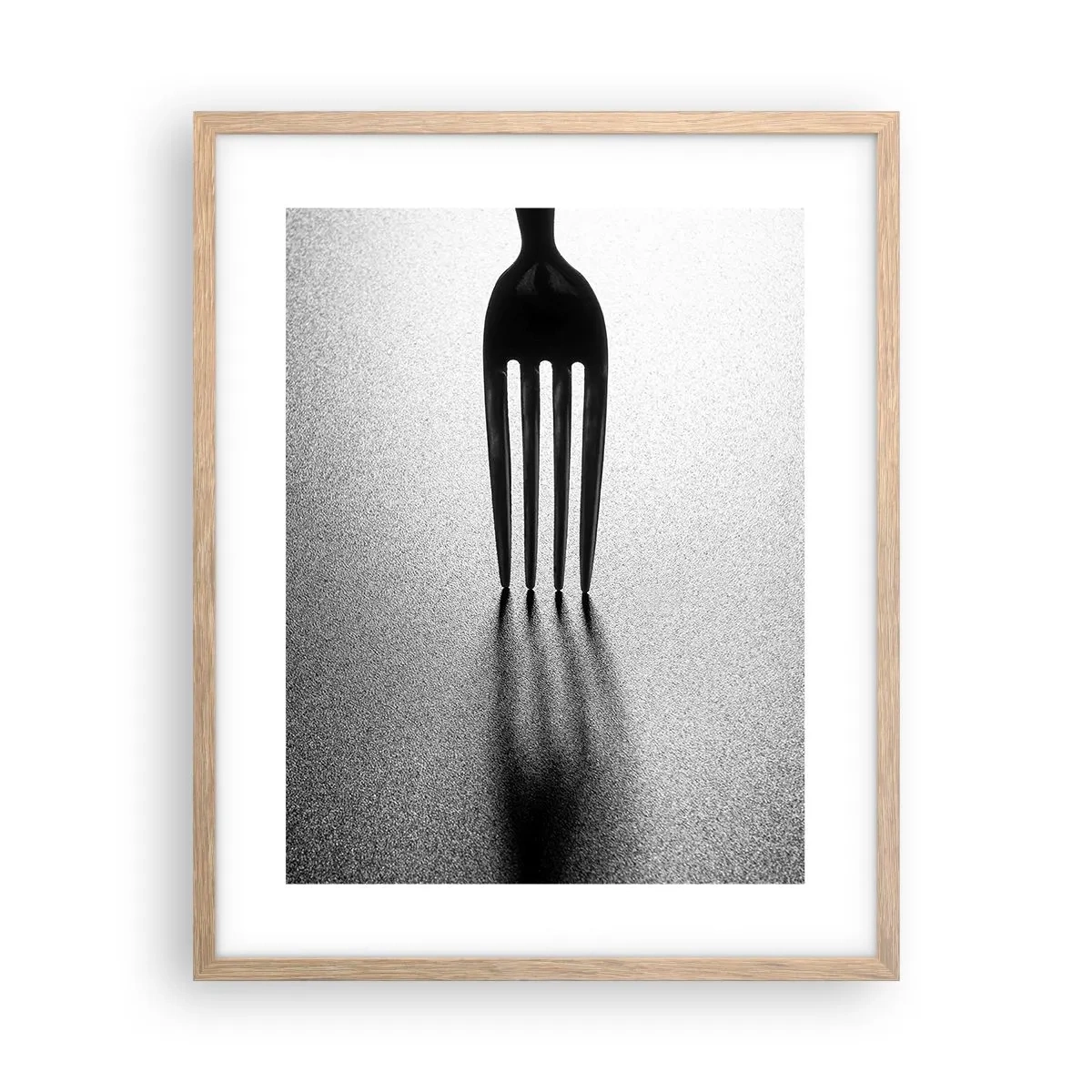Plakat w ramie jasny dąb - Światło i cień - 40x50 cm